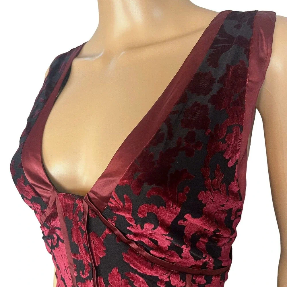 Free People Intimately Magic Hour Crop Top Velvet Burnout - Picture 2 of 8
